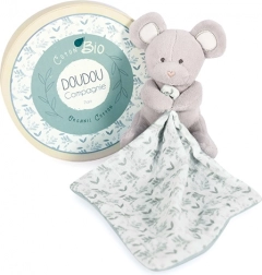 Set regalo Doudou - topolina di peluche con copertina in cotone biologico