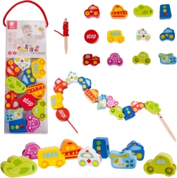 Classic World perline da infilare - trasporti, 13 pz