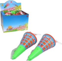 Gioco di lancio e presa con cestini