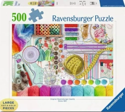 Puzzle Ravensburger Angolo del cucito XXL 500 pezzi
