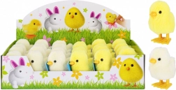 Pulcino a carica 8 cm – giocattolo di peluche che cammina