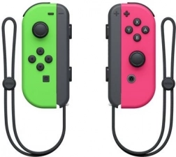 joy-con coppia neon green/neon pink per nintendo switch