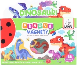 Magneti in schiuma Dinosauri per bambini 4 mm