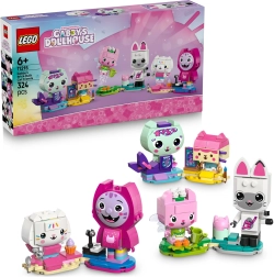 LEGO La casa delle bambole di Gabby: Gabby e gli amici gatti da costruire