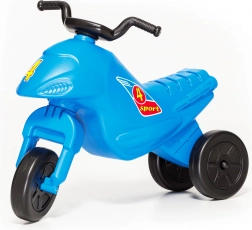 Triciclo senza pedali SUPER BIKE mini 41 cm blu