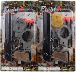 Set della polizia per bambini con pistola e accessori