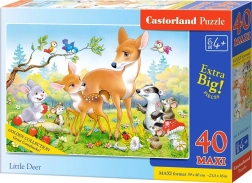 Puzzle 40 maxi pompieri – Little