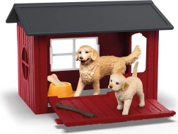 Cuccia per cani con golden retriever Schleich Farm World