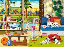 Ravensburger animali domestici di Palm Springs 500 pezzi