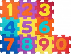 Puzzle in gommapiuma con numeri per bambini