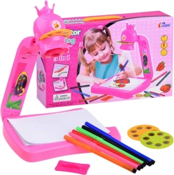 Proiettore per bambini per disegnare con corona e pennarelli