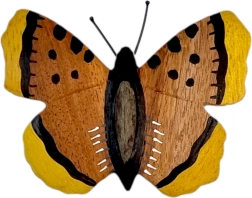 Magnete in legno farfalla grande 2Kids Toys