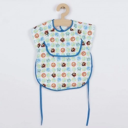 Bavaglino–grembiule New Baby 42 × 35 cm blu