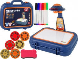 Proiettore per disegno per bambini in valigetta – blu