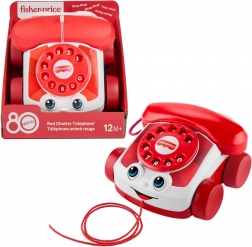Telefono Fisher-Price Chatter – edizione anniversario per gli 80 anni di MATTEL, rosso