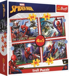 Puzzle 4v1 Spider-Man Eroico