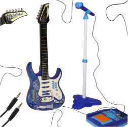 Chitarra elettrica per bambini con microfono e amplificatore
