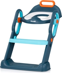 Riduttore WC per bambini con scaletta Chipolino Flippy blu