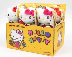Peluche HELLO KITTY fragola 12 cm con profumo
