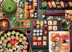 Puzzle EUROGRAPHICS Tavolo Sushi 1000 pezzi