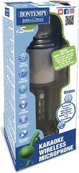 Microfono karaoke wireless con effetti luminosi