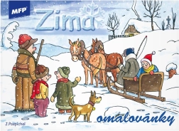 Album da colorare inverno MFP A5