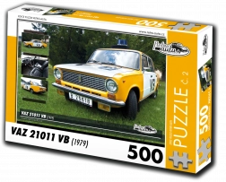 Puzzle Auto Retrò VAZ 21011 VB 1979 500 pezzi