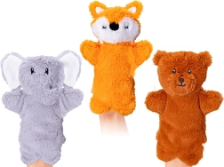 Burattino di peluche animaletto 25 cm