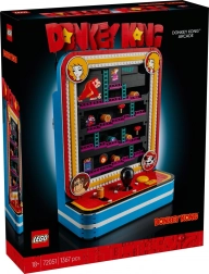 LEGO Super Mario cabinato arcade retrò di Donkey Kong