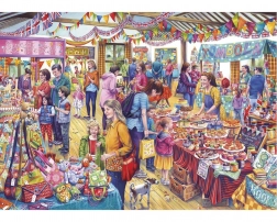 GIBSONS puzzle Tombola del villaggio – 500 pezzi XL