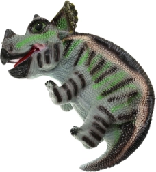 Burattino verde cucciolo di dinosauro 42 cm