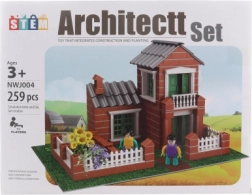 Costruzione Casetta con Giardino Plastica