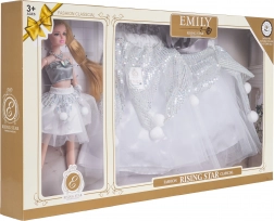 Bambola con gonna per bambina – set coordinato per travestirsi