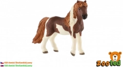 Figura di pony delle Shetland in plastica
