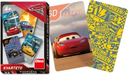 Dino carte da gioco volantino con tema Cars 3