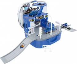 Stazione di polizia nella valigetta