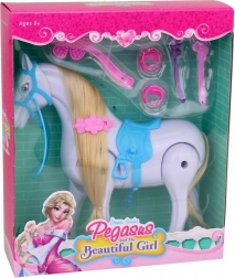 Cavallo interattivo con pettine e musica