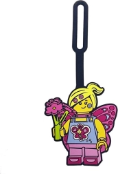 LEGO etichetta per bagagli – Ragazza Farfalla