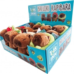 Portachiavi peluche capibara con pancino squishy Toys Inn