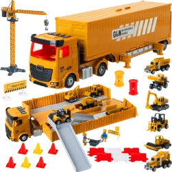 Iso Trade camion da cantiere con gru e accessori
