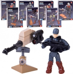 Kit costruzioni poliziotto SWAT – mini figura snodata da assemblare