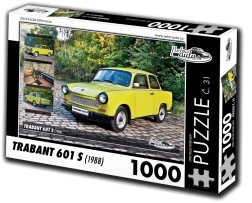 Puzzle RETRO-AUTA Trabant 601 S 1988 1000 pezzi