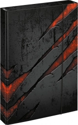 Baagl cartellina per quaderni scolastici A4 Jumbo Lava