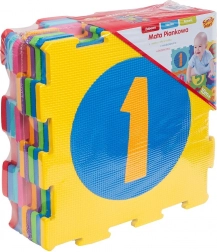 Tappetino in schiuma colorata con numeri