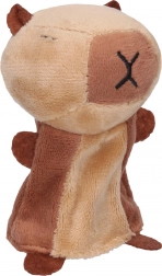 Capibara peluche saltellante 10 cm con effetti luminosi