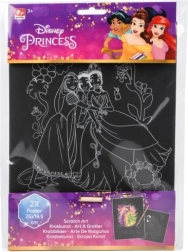 Immagini da grattare Disney Principesse, set 2 pz