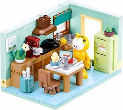 Set di costruzione SLUBAN Garfield in cucina (194 pezzi)