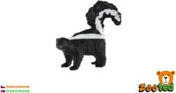 Figura di puzzola striata Zooted 5 cm - 1 pezzo