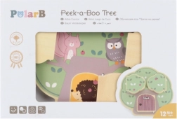 Gioco in legno Peek‑a‑Boo albero POLARB