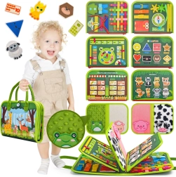 2Kids Toys libro sensoriale busy animali
